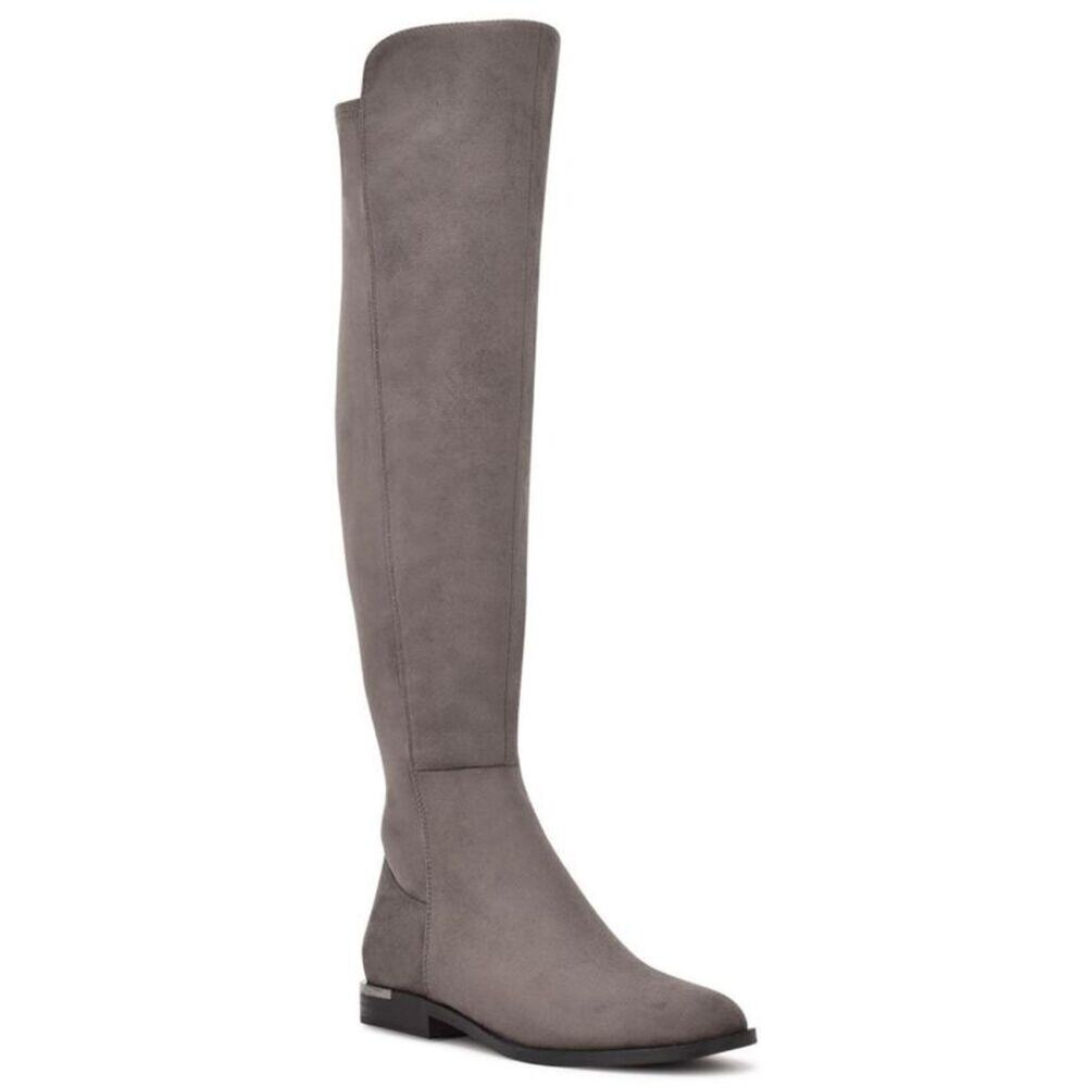 Nine West Gray Over-the-Knee Boots